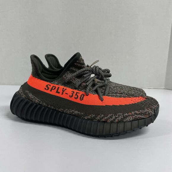 Adidas Yeezy Boost 350 V2 Carbon Beluga HQ7045 Size 5.5 Men 6.5 Women Orange main image 6